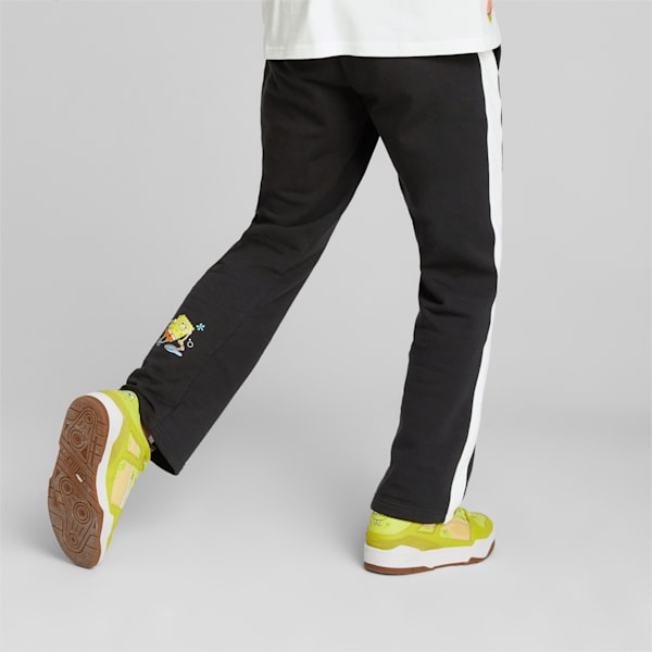 Pants deportivos PUMA x BOB ESPONJA T7 para hombre, PUMA Black, extralarge